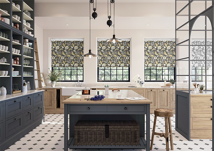 Folklore, Gilded Black - Twist&Fit Roller Blind - Image 8